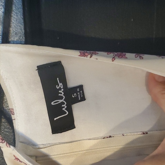 White Floral Dress - Picture 2 of 3